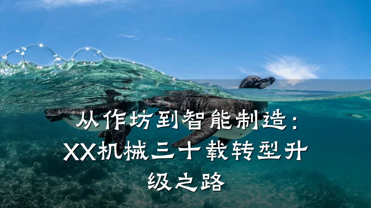 从作坊到智能制造:XX机械三十载转型升级之路
