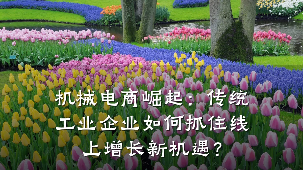 机械电商崛起:传统工业企业如何抓住线上增长新机遇?
