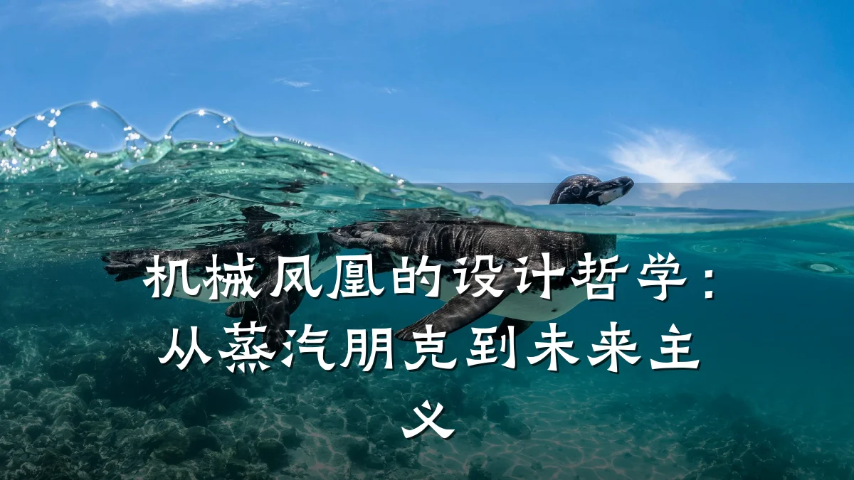 机械凤凰的设计哲学:从蒸汽朋克到未来主义