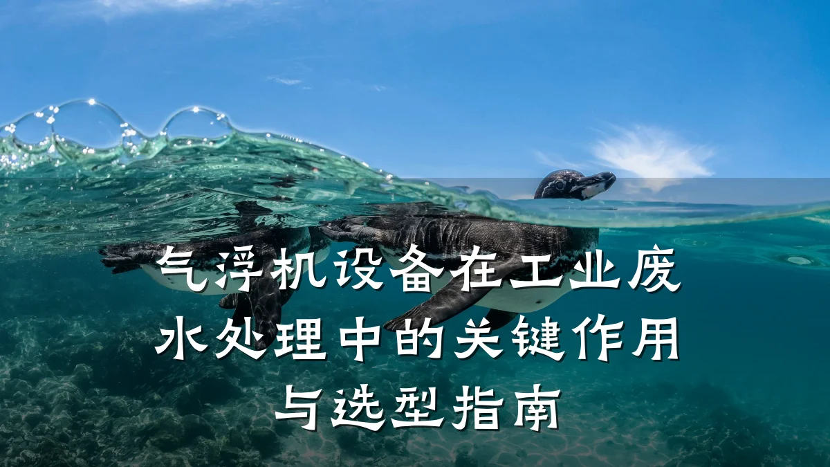 气浮机设备在工业废水处理中的关键作用与选型指南