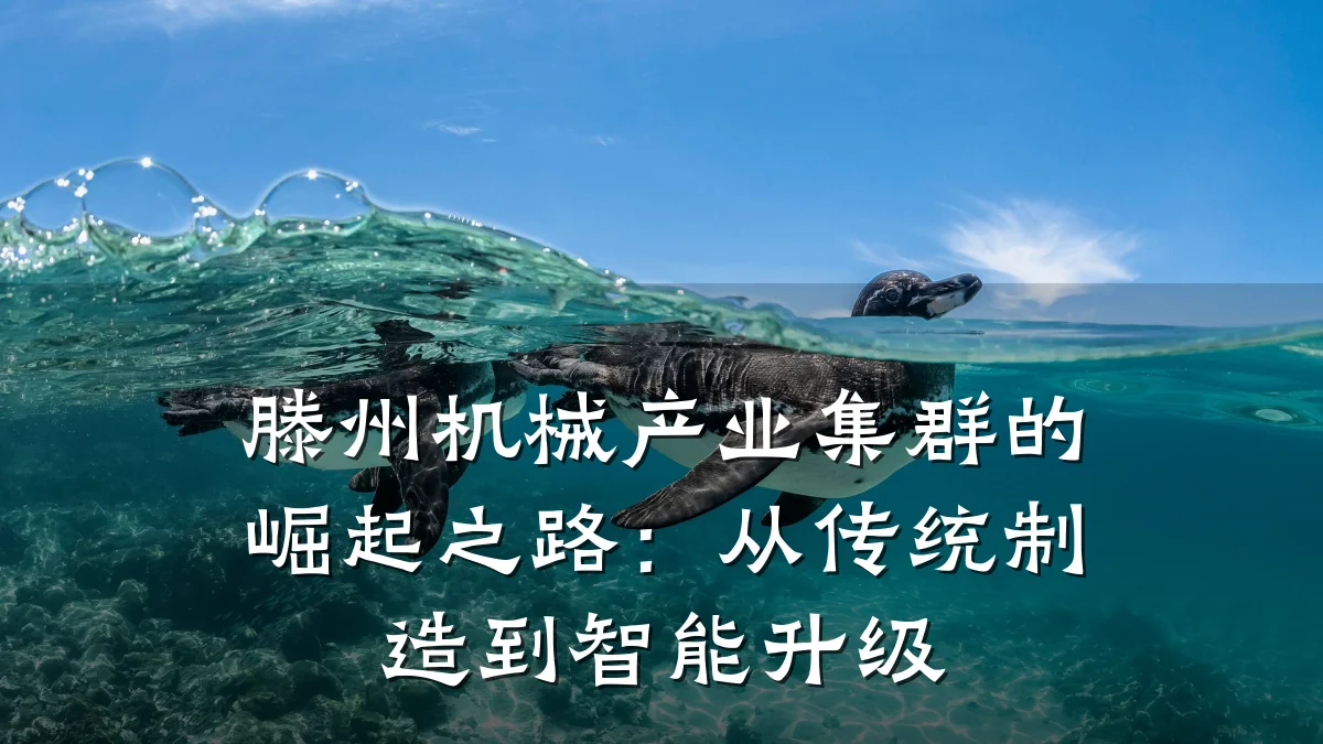 滕州机械产业集群的崛起之路:从传统制造到智能升级