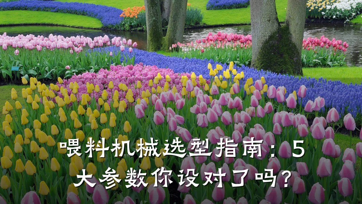 喂料机械选型指南：5大参数你设对了吗？