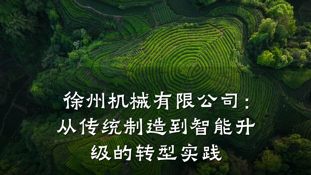 徐州机械有限公司:从传统制造到智能升级的转型实践