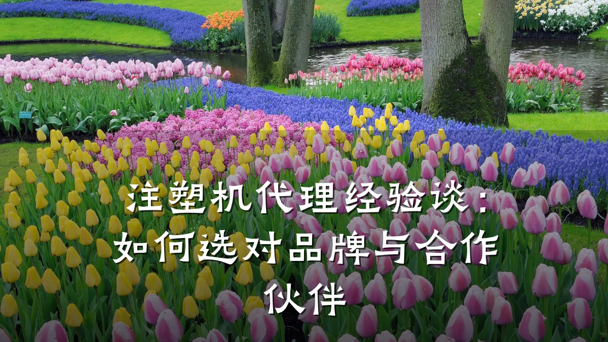 注塑机代理经验谈：如何选对品牌与合作伙伴