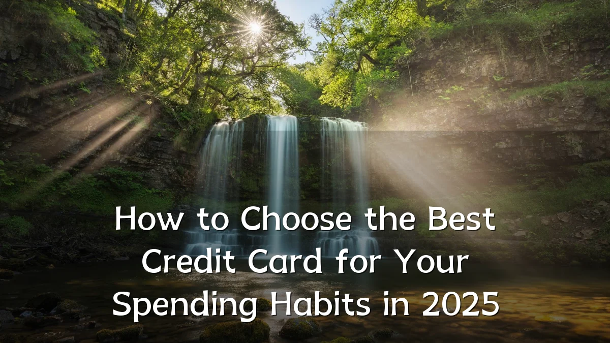 How to Choose the Best Credit Card for Your Spending Habits in 2025